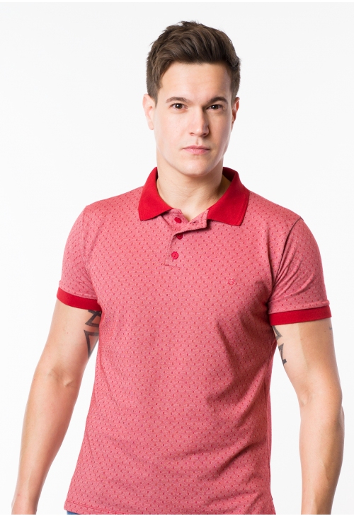 CAMISA MAS. PIQUET ESTAMPADO