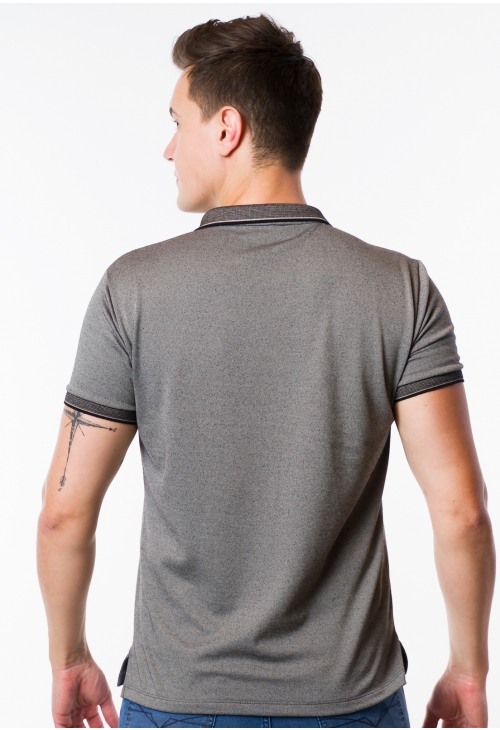 CAMISA MAS. GOLA POLO TRABALHADA